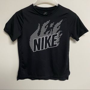 Nike Dri Fit Black Youth Large Tee